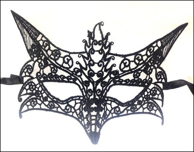 

FUNNYBUNNY Fox Shape Hollow Out Lace Halloween Evening Party Prom Masquerade Lace Mask Masquerade Mask Masquerade Mask