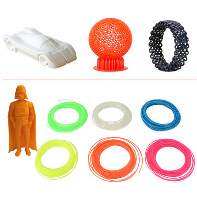 

Greensen 6 Rolls 10mcolor 175mm PLA Luminous Filament Suitabel for 3D Printing Pens&Printers