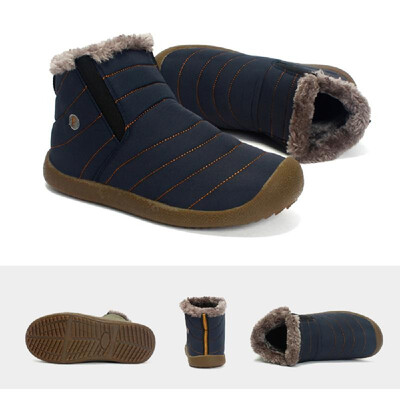 

Outdoor Water-resistant Non-slip Snow Boots Slip-on Winter Warm Shoes for Men&Women
