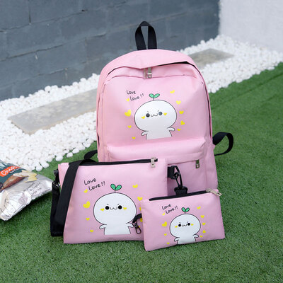 

The ancient feeling suits the young girl schoolbag female Korean version winter Harajuku ulzzang high school student backpack ins