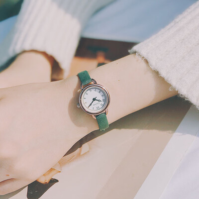 

Ins British French minority watch vintage watch womens Chinese style simple Mori girls little fresh