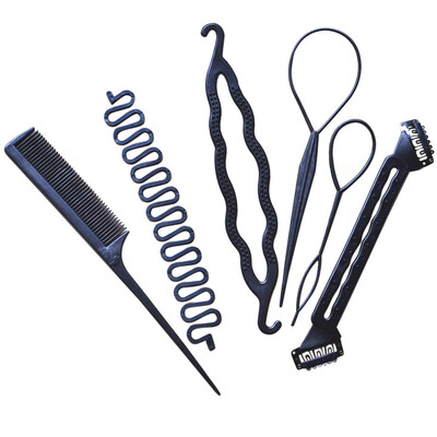 

〖Follure〗New Elastic Clamping Hairstyle Entrainment Tied Hair Weaving Hairstyle