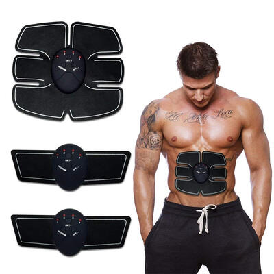 

Greensen ABS Stimulator Intelligent Abdominal Muscle Toner Training Device Simulate Arm Abdomen Waist&Back Muscle Training