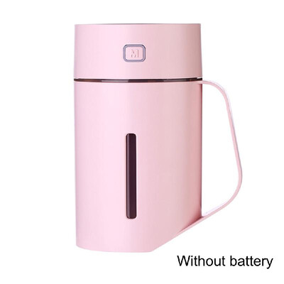 

LEDs Humidifier Cup 420ML Air Cleaner USB Aroma Essential Oil Diffuser