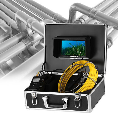 

Lixada 20M 30M Cable Drain Pipe Sewer Inspection Camera Waterproof Industrial Endoscope Borescope Inspection System Snake Camera