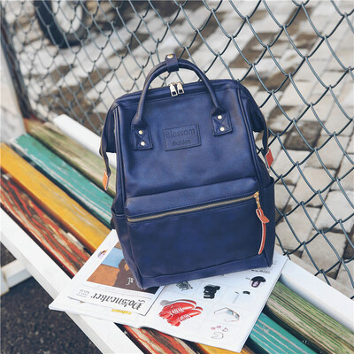 

Shoulder bag female university student campus BF wind forest department schoolbag ins harbor wind PU skin ancient feeling young gi