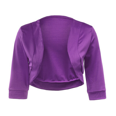 

Fashion Solid Color Large Size Cardigan Jacket Women Casual Long Sleeve Short Small Suit Jacket For Women Clothes 2019 New