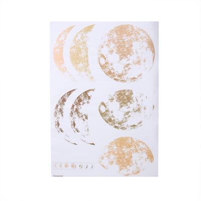 

Greensen Golden Moon Phase Pattern Wall Sticker Art Decal Background Sticker for Home Bedroom Decoration