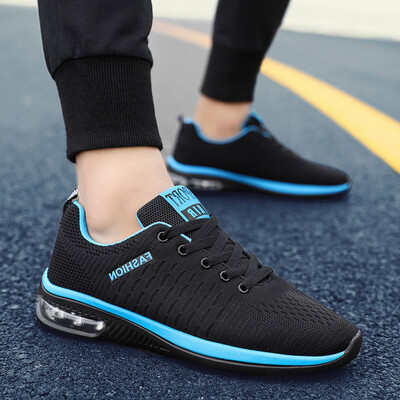 

Mens shoes Korean version of the trend of mens sports&leisure running breathable deodorant shoes versatile cloth shoes