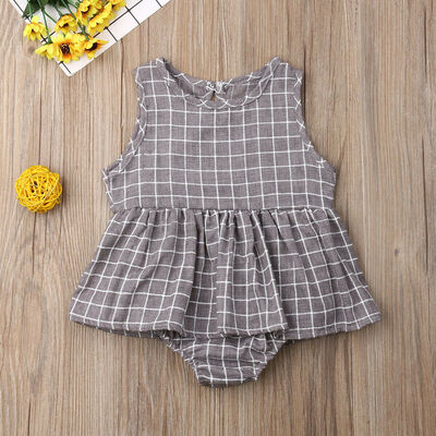 

Summer Newborn Toddler Infant Baby Girl Clothes Ruffle Romper Jumpsuit Outfit