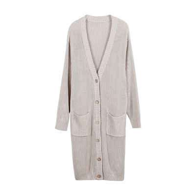 

Autumnwinter collection Thickening of the long sweater Cardigan coat female