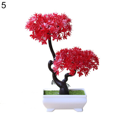 

Artificial Plant Tree Bonsai Fake Potted Ornament Home Hotel Garden Decor Gift