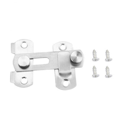 

Greensen Stainless Steel Latch Lock for Window Cabinet Pet Cage Sliding Door Accessorries