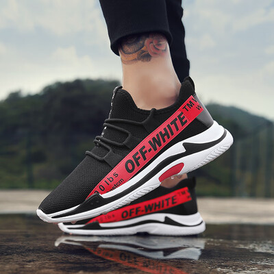 

Mens shoes summer moving casual shoes breathable shoes mens Korean version of the trend of net shoes running wild large size canvas shoes