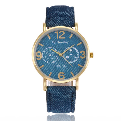 

European&American fashion ladies belt watch fake eyes&two needles