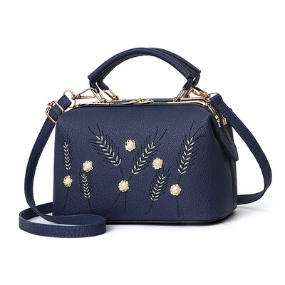 

Female bag 2019 new bag female metal European&American fashion casual handbags Messenger shoulder bag