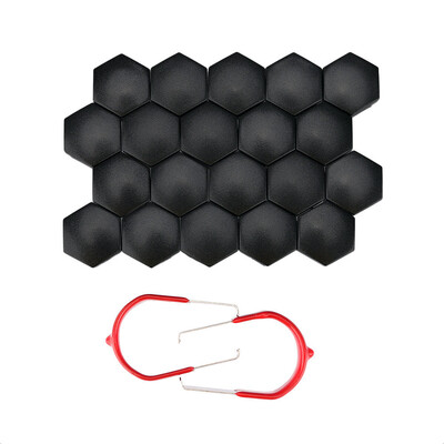 

Tailored 20 X 17MM Chrome Alloy Wheel Nuts Lugs Bolts Cap Covers Protector Plastic