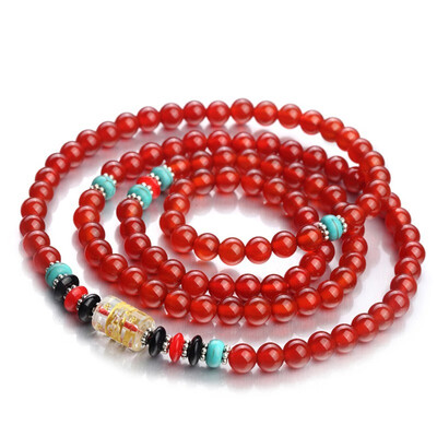 

108 beads bracelet fashion multi-circle couple jewelry