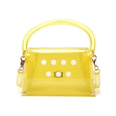 

Flap New Summer Transparent Mini Clear Women Handbag Candy 2019 Brand Designer Dot Crossbody Messenger Bags Jelly Lady Tote Bag