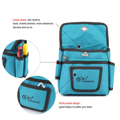 

Greensen Multifunctional Oxford Cloth Waist Bag Electrician Maintenance Tool Storage Pouch