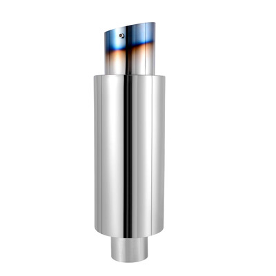 

3 Inch Chrome Muffler TipUniversal Exhaust Muffler Tip Welding Needed 3" x 4" x 19"