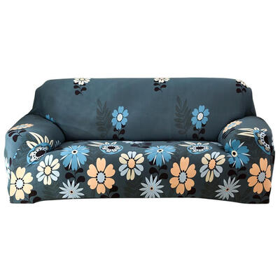 

Flower Print Slipcover Elastic All-inclusive Sofa Cover Furniture Protector