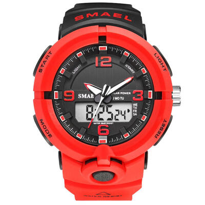

Mens Digital Sports Watch Waterproof Outdoor Watch With Backlight