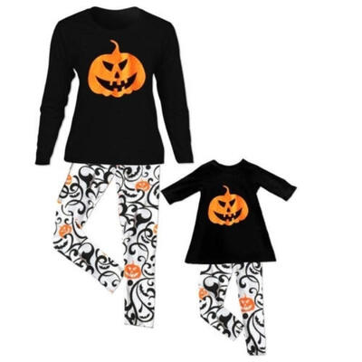 

Matching Mother&Daughter Couple Clothes Mommy Me Fashion Dress Family Halloween Look