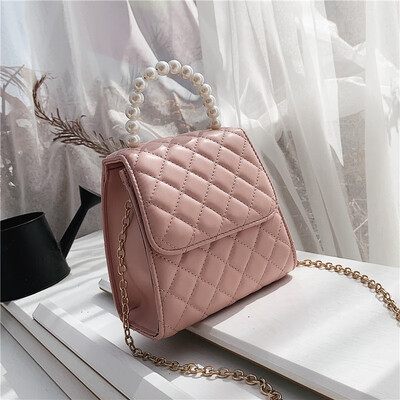 

New small bag handbags new 2019 latest version of the bag Lingge chain single shoulder Messenger bag female wild ins