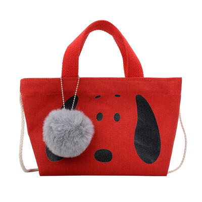 

Cute Girl Cartoon Dog Print Handbags Kids Crossbody Shoulder Messenger Bags