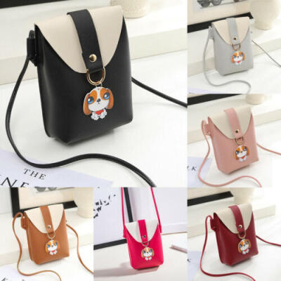 

Womens Wallet Purse Bag Leather Coin Cell Phone Mini Cross-body Shoulder Handbag