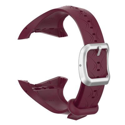 

Silicone 16mm Adjustable Watch Band Bracelet Wrist Strap for POLAR FT60