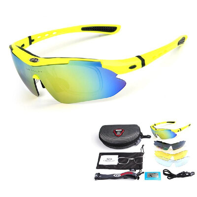 

Romacci Polarized Cycling Sunglasses Bike Bicycle UV400 Goggles Sports Driving Motorcycling Fishing Skating Traveling Eyewear Glas