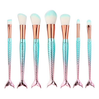 

〖Follure〗7PCS Make Up Foundation Eyebrow Eyeliner Blush Cosmetic Concealer Brushes