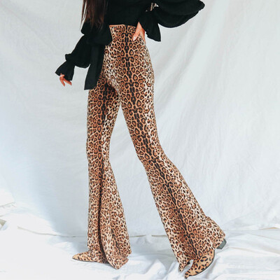 

Womens Pants Ladies Trousers Party Animal Print Plus Size Pants Fashion