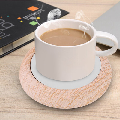 

Greensen USB Heating Cup Mat Warm Pad Electric Insulation Coaster for Coffee Tea Cup MatElectric Coaster