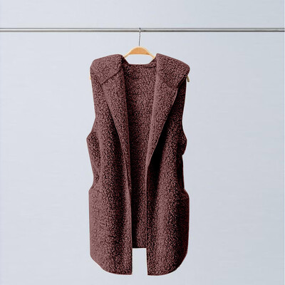

Roseonmyhand Womens Vest Winter Warm Hoodie Outwear Casual Coat Jacket