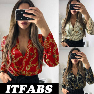 

New Womens Plunge V Neck Bodycon Sleepwear Bodysuit Short Romper Leotard Tops