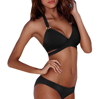 

Roseonmyhand Women Sexy Bikini Set Push-Up Padded Swimwear Swimsuit Bathing Bandage Beachwear