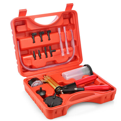 

Rectangle Brake Fluid Bleeder Hand Held Vacuum Pump Tester Kit