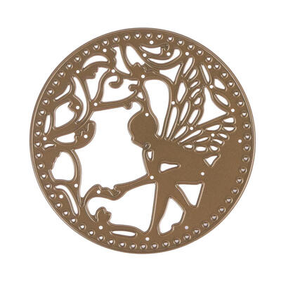 

DIY Butterfly Girl Metal Cutting Die for Scrapbook Craft Embossing Stencil