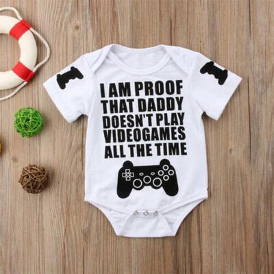 

Cute Cotton Newborn Infant Baby Boy Girl Bodysuit Romper Jumpsuit Clothes Outfit