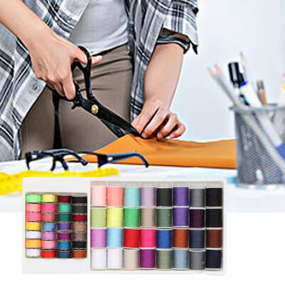

Greensen 60 Pcs Sewing Kit Supplies Thread Spools of Multiple Colors for Home or Travel