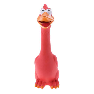 

Funny Chicken Pattern Dog Bite Resistant Interactive Pet Sounding Chew Toy