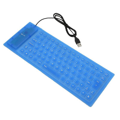 

107 Keys 24G Wireless Low-noise Silicon Keyboard Foldable And Portable Dustproof Waterproof