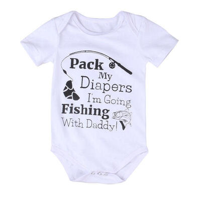 

Newborn Baby Boy Girl Bodysuit Romper Jumpsuit Playsuit Sunsuit Outfits Clothes White Fit For 0-24M