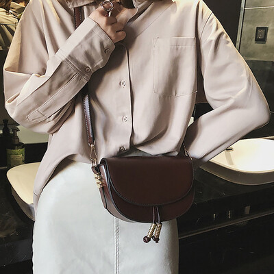 

Tailored Women Vintage Oil Skin Handbag New Wild Bag Crossbody Messenger Shoulder Bag