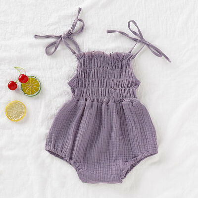 

Infant Baby Kids Girl Jumpsuit Romper Bodysuit Cotton Summer Clothes Outfits
