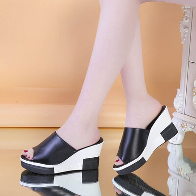 

Rose Slippers Casual Womens Sandals Thick Bottom Female Sandals Female Shoes