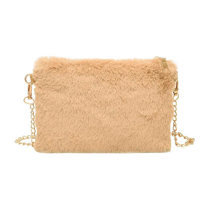 

Faux Fur Chain Sling Crossbody Bags Women Satchel Shoulder Messenger Bag